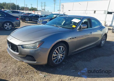 2014 Maserati Ghibli S Q4 z USA, uszkodzony, nr VIN ZAM57RTA0E1080357